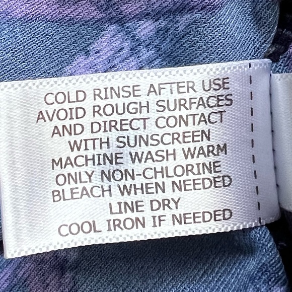 Coolibar UPF 50+ Pink/ Purple Floral Halter Neck Sun Dress Women’s Sz: L - Picture 7 of 9